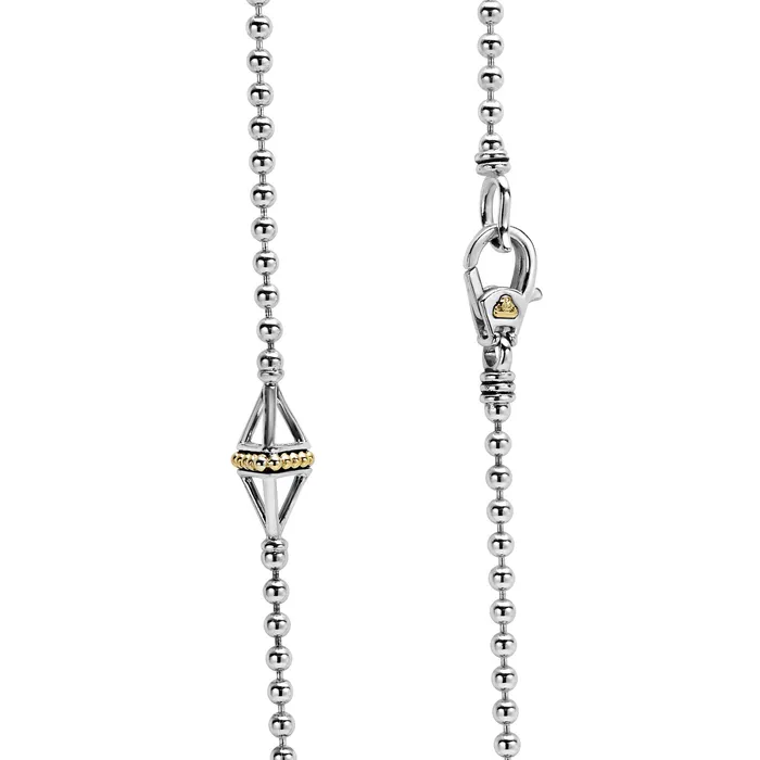 Necklaces LAGOS KSL Five Station Open Pyramid Necklace