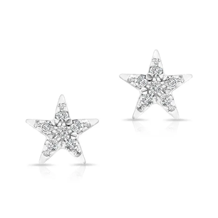 NicoleHD Jewelry Earrings Diamond Mini Star Earring