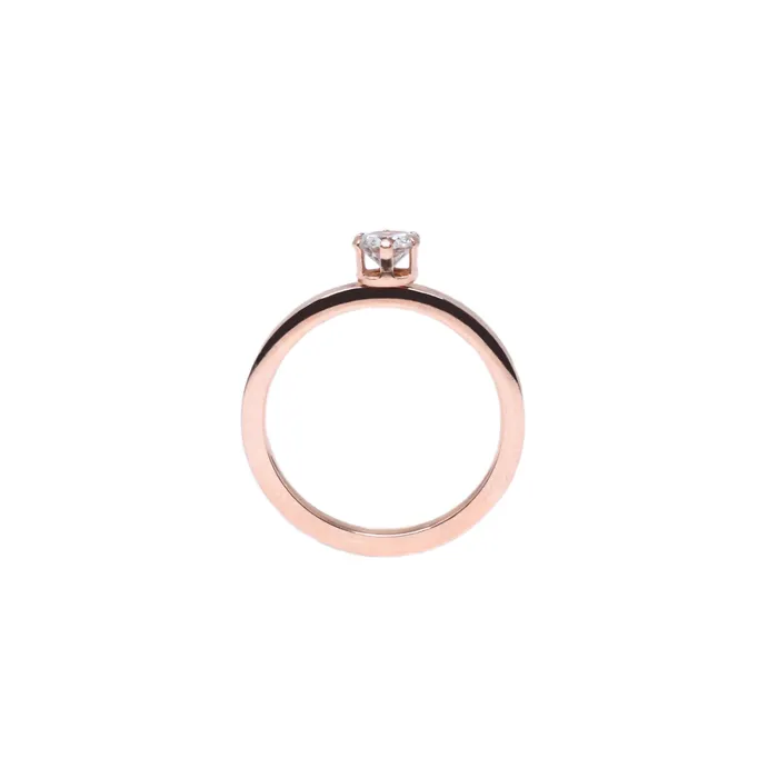 Nothing Can Separate Me Solitaire Ring Forever Truth Rings