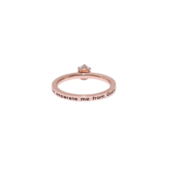 Nothing Can Separate Me Solitaire Ring Forever Truth Rings