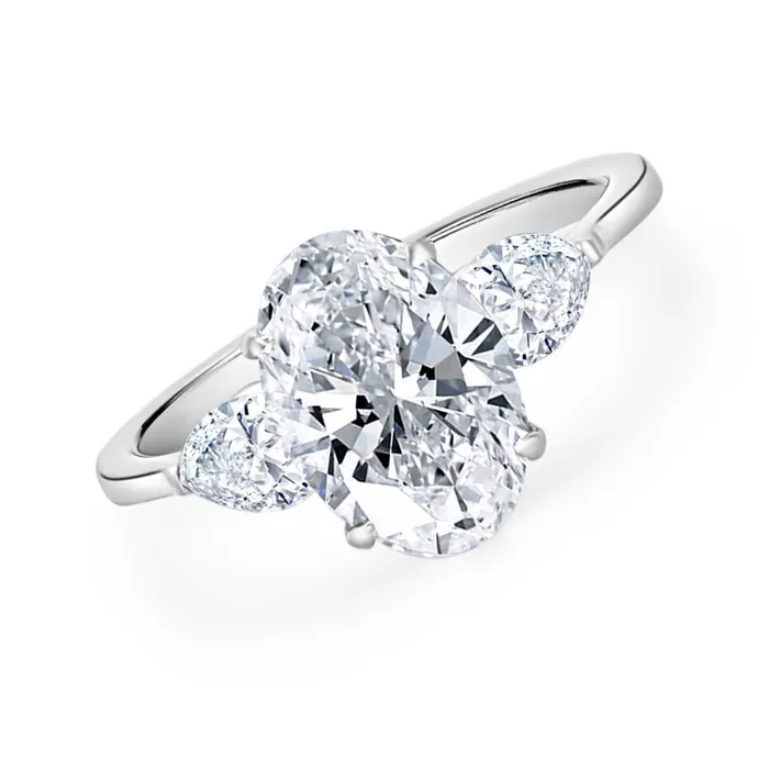 Polachecks Collection Rings 3 Stone Diamond Ring 285tw