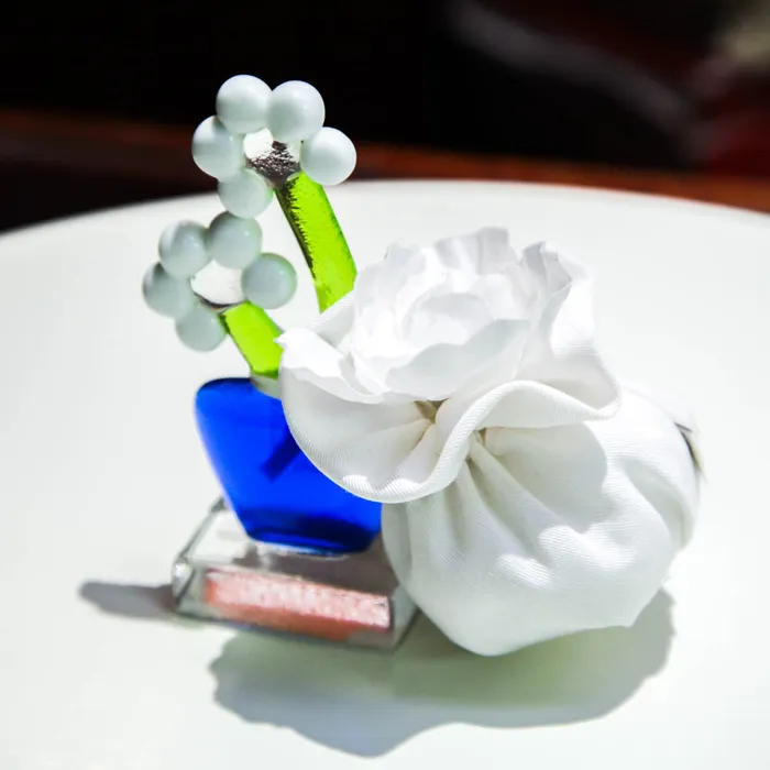 Ragazzi C Earrings Colorful Flowers Murano glass