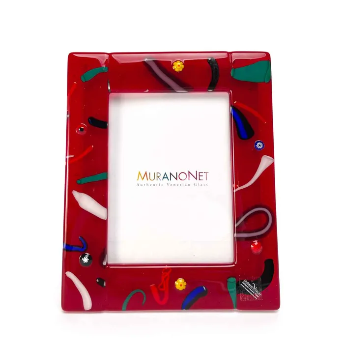 Red Picture Frame Mir Collection Ragazzi C Earrings