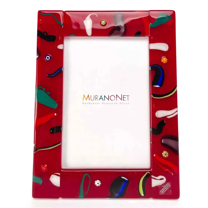 Red Picture Frame Mir Collection Ragazzi C Earrings