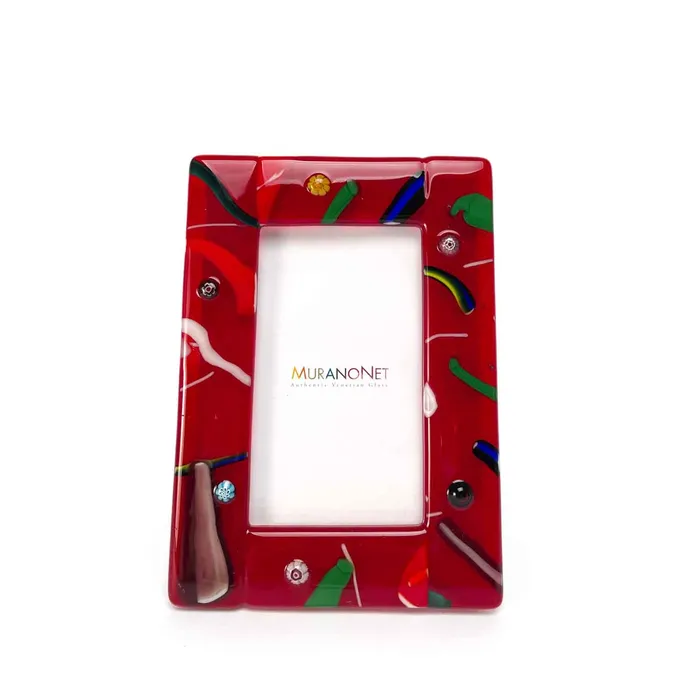 Red Picture Frame Mir Collection Ragazzi C Earrings