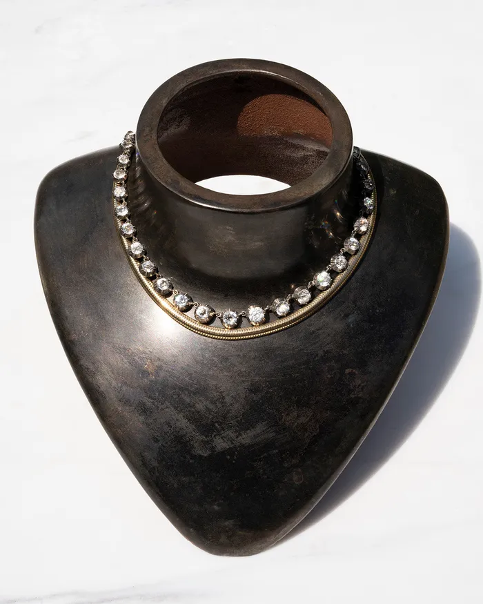 Rings Bell Bird Antiques 19th Century French White Paste Rivier