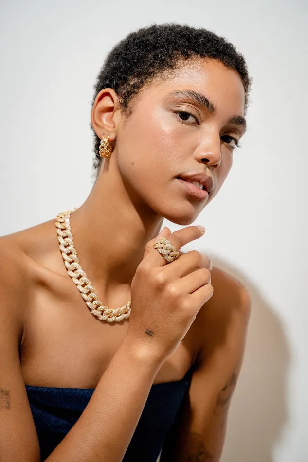 Rings Bossy Mexican chain ring Crystal Haze Jewelry