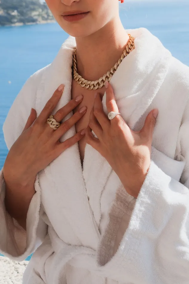 Rings Bossy Mexican chain ring Crystal Haze Jewelry