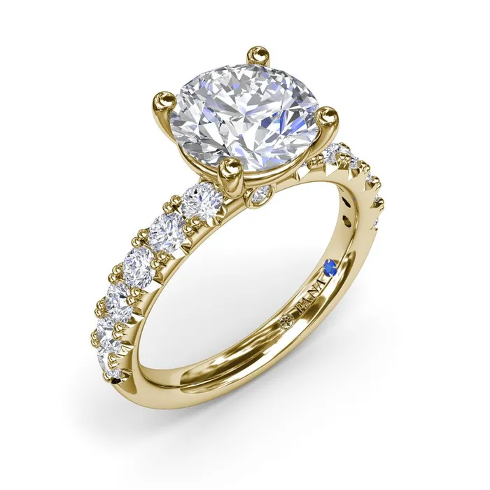 Rings Classic Solitaire Diamond Engagement Ring FANA