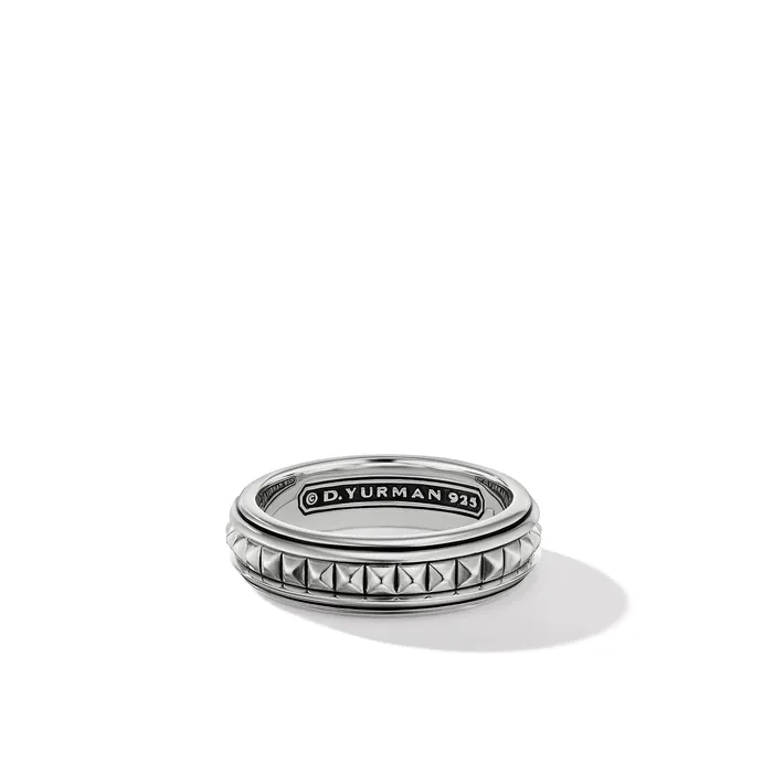 Rings David Yurman Pyramid Band Ring in Sterling Silver 6mm
