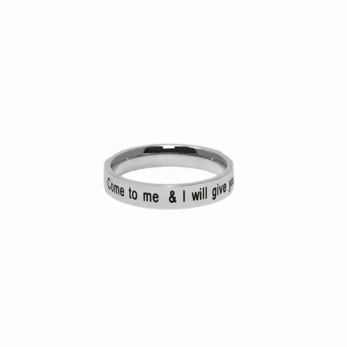 Rings Forever Truth Come To Me Double Diamond CZ Ring