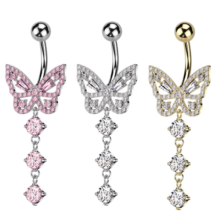 Rings Kira Butterfly Belly Ring She Ate