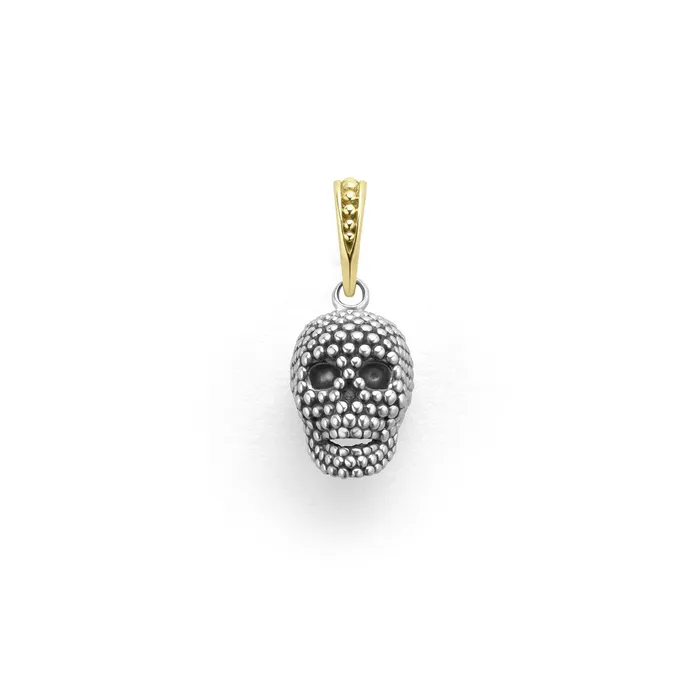Rings LAGOS Anthem Caviar Beaded Skull Amulet
