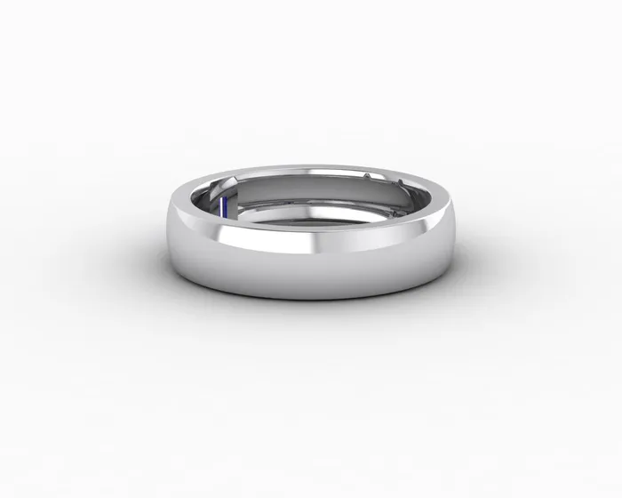 Rings Sapheena Jewelry Mariana 45mm Mens Blue Sapphire Baguette Wedding Band