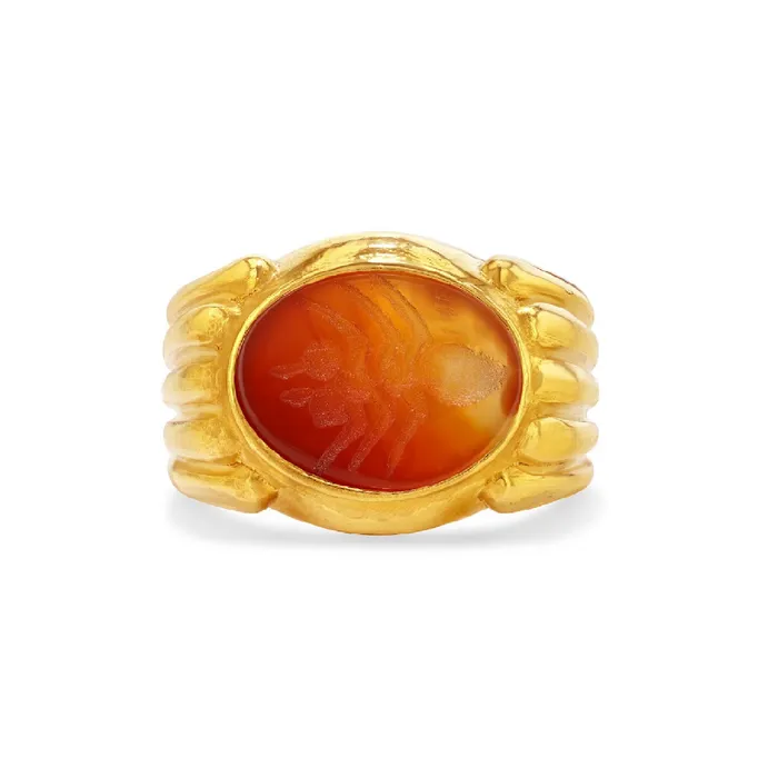 Rings VANIE Carnelian Scorpion Ring