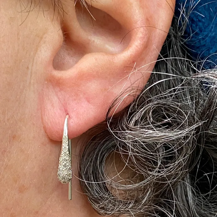 ROSA MARIA Bo Tina Silver and Diamond Earrings Rosa Maria Earrings