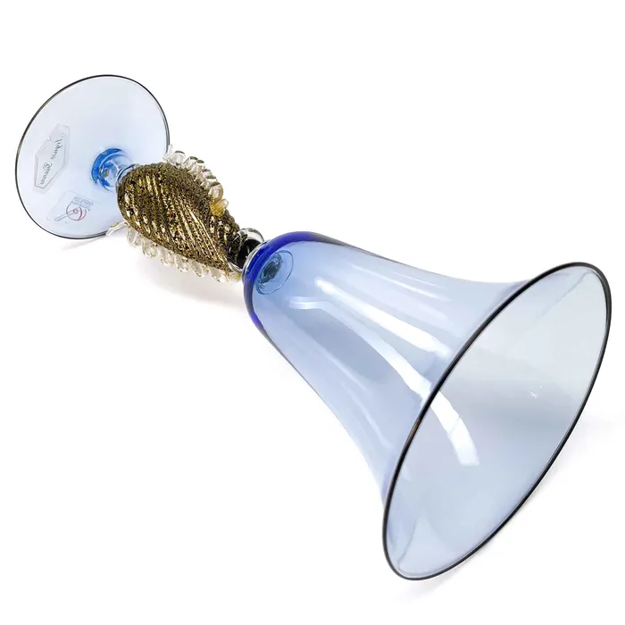 Seguso Gianni Necklaces Light Blue Murano Glass Goblet Seguso Seguso Gianni Necklaces Light Blue Murano Glass Goblet Seguso