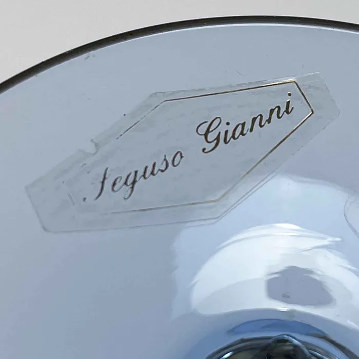 Seguso Gianni Necklaces Light Blue Murano Glass Goblet Seguso Seguso Gianni Necklaces Light Blue Murano Glass Goblet Seguso