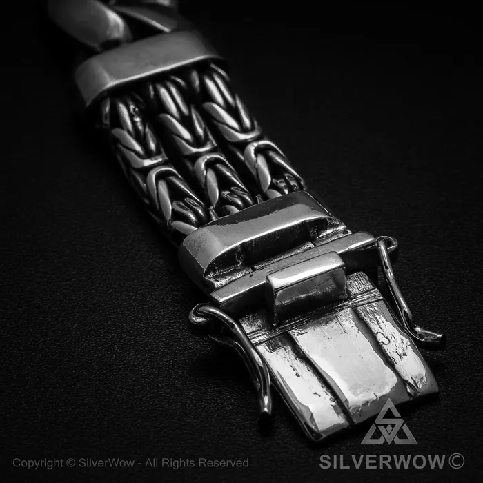silverwow Bracelets Triple Strand Bali Borobudur Bracelet