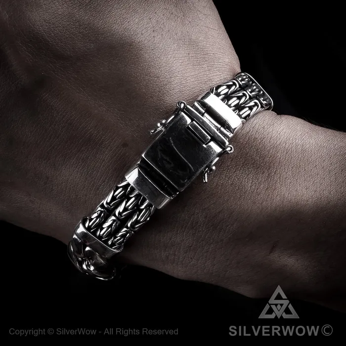 silverwow Bracelets Triple Strand Bali Borobudur Bracelet