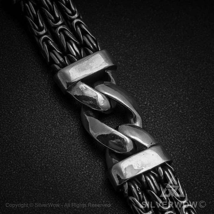 silverwow Bracelets Triple Strand Bali Borobudur Bracelet