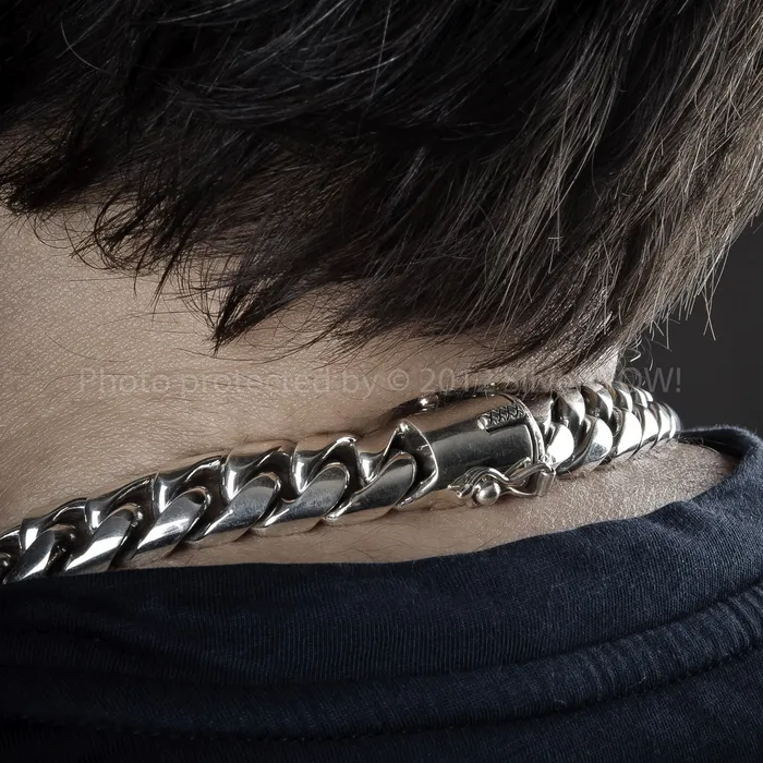 silverwow Necklaces 15mm Cuban Link Necklace Chain