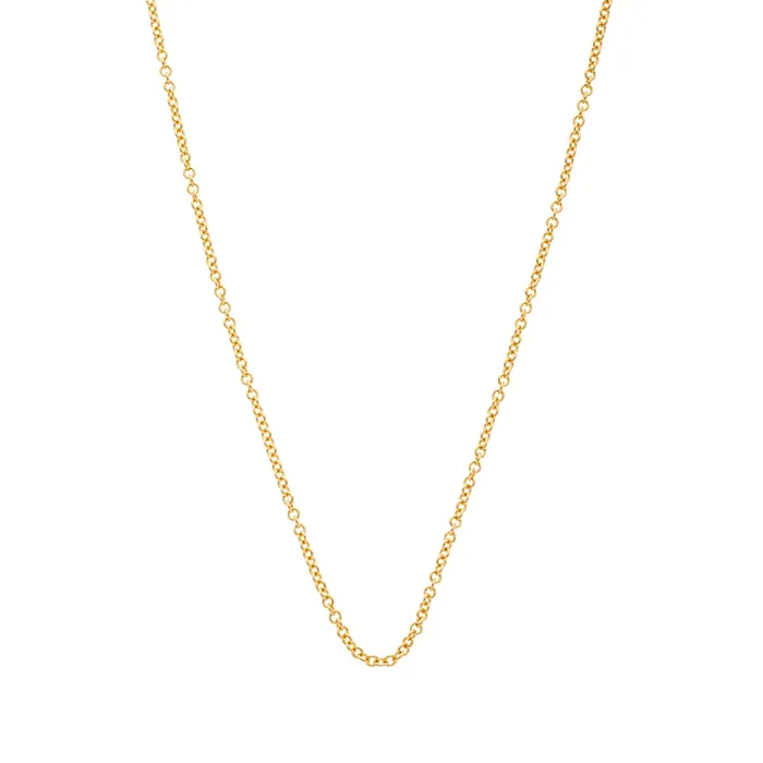 Small Oval Link Chain Necklace Sethi Couture Necklaces