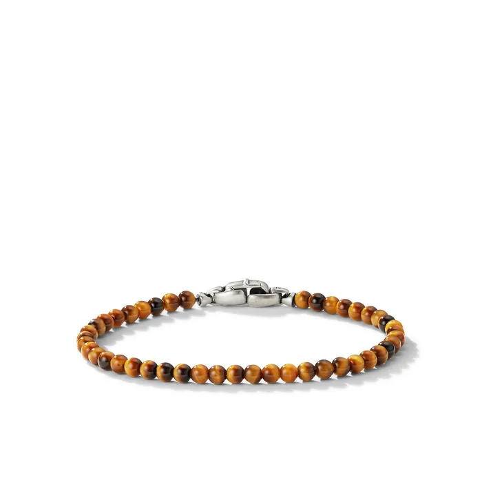 Spiritual Beads Bracelet in Tigers Eye with Sterling Silver 4mm David Yurman Bracelets Spiritual Beads Bracelet in Tigers Eye with Sterling Silver 4mm David Yurman Bracelets