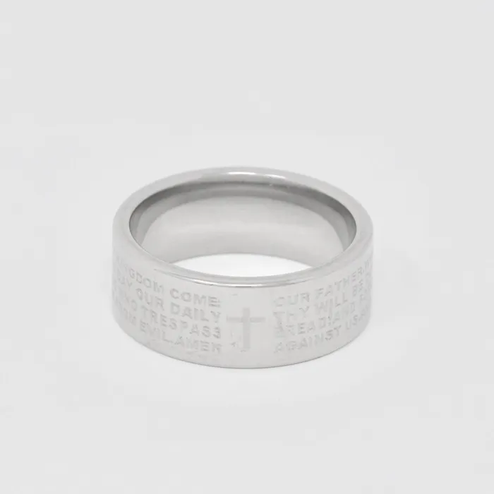 The Lords Prayer Ring Forever Truth Rings
