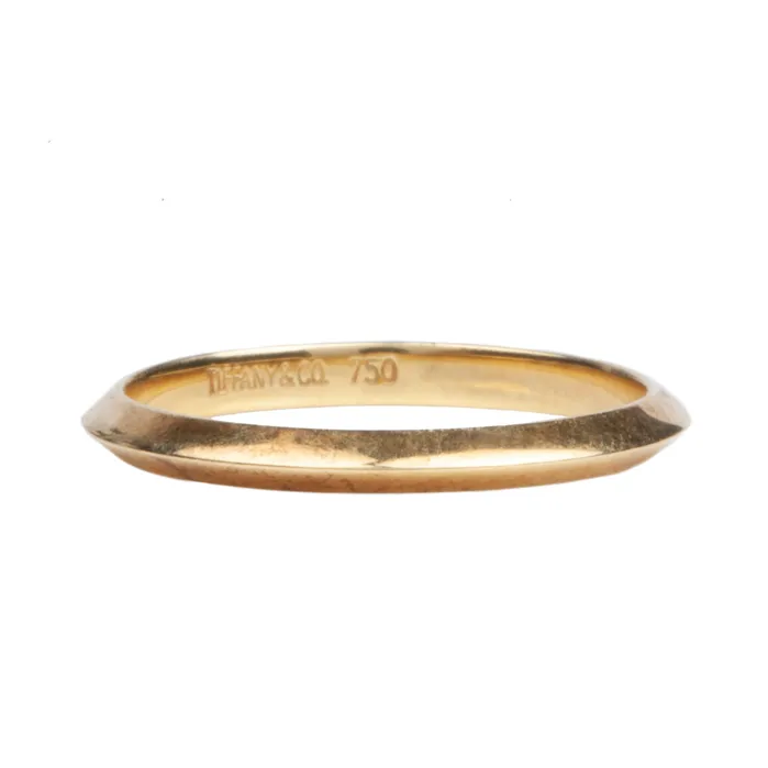 Vintage Tiffany Co Knife Edge Band Bell Bird Antiques Rings